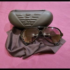 Emporio Armani Aviator Sunglasses